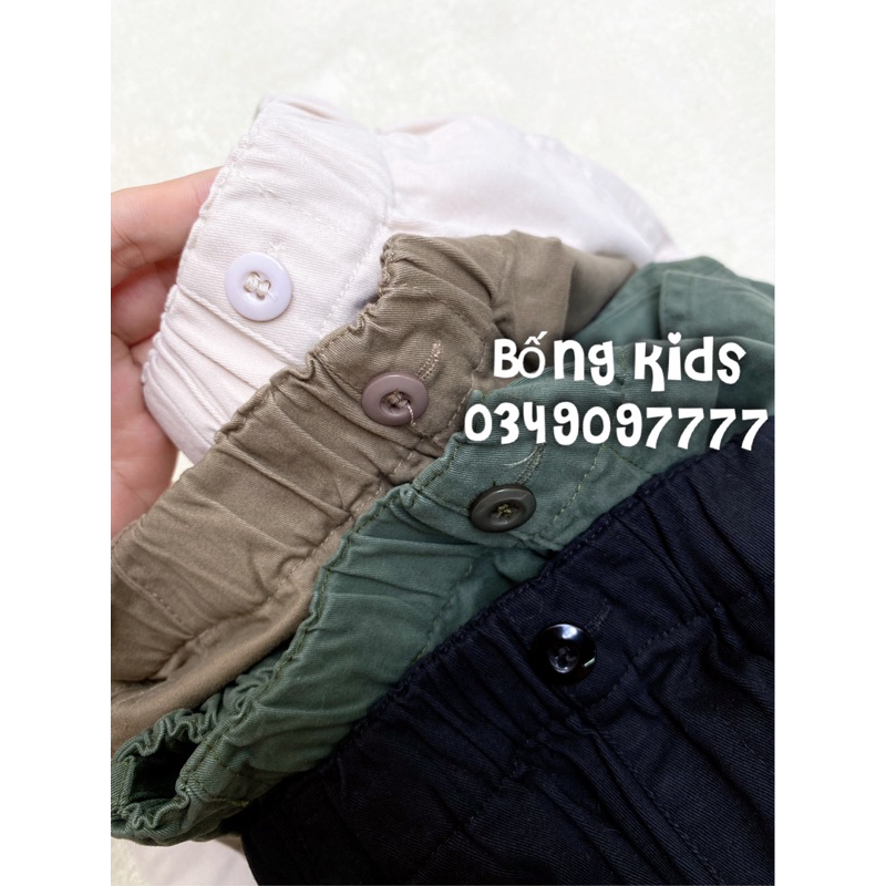 Quần Kaki Bé Trai Túi Hộp UNI