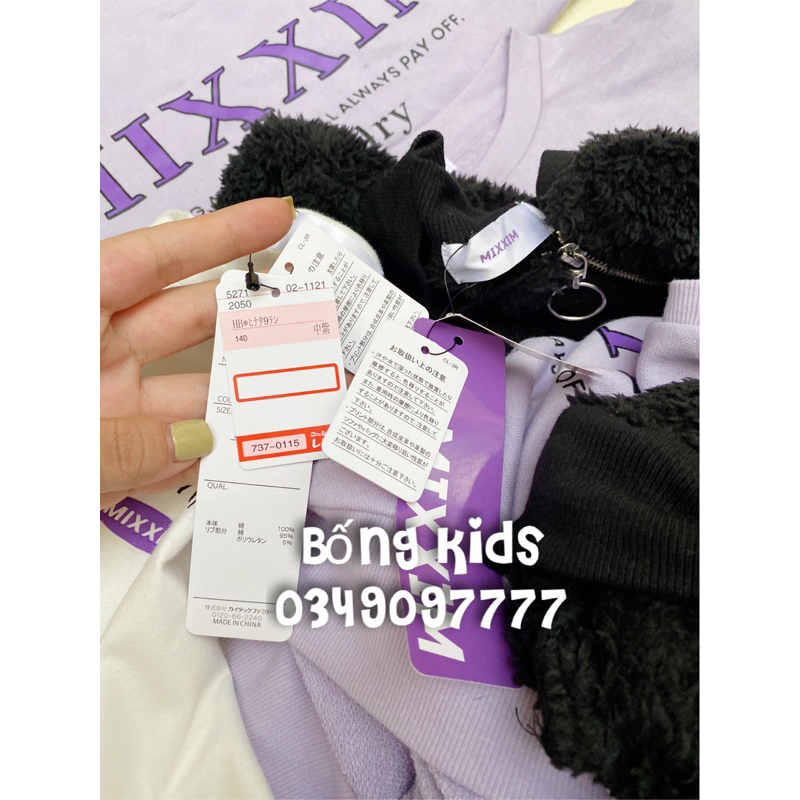 Set 4 Món Bé Gái MIXXIM