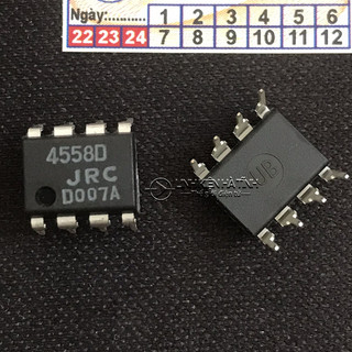 linh kiện JRC4558D JRC4558 4558D 4558 CẮM LOẠI TỐT