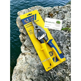 Kéo cắt tôn cắt sắt cắt xương thạch cao mỏ thẳng 10inch ls+