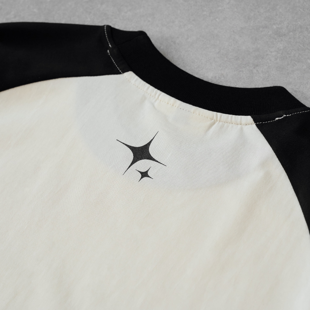 Áo Thun Tay Lỡ Unisex FUNT BASIC RAGLAN LOGO