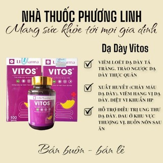 Dạ dày vitos - trào ngươc, viêm loét, xung huyết, xuất huyết dạ dày