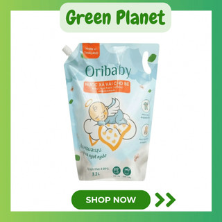 Nước xả cho bé Oribaby 1,6L hương nước hoa