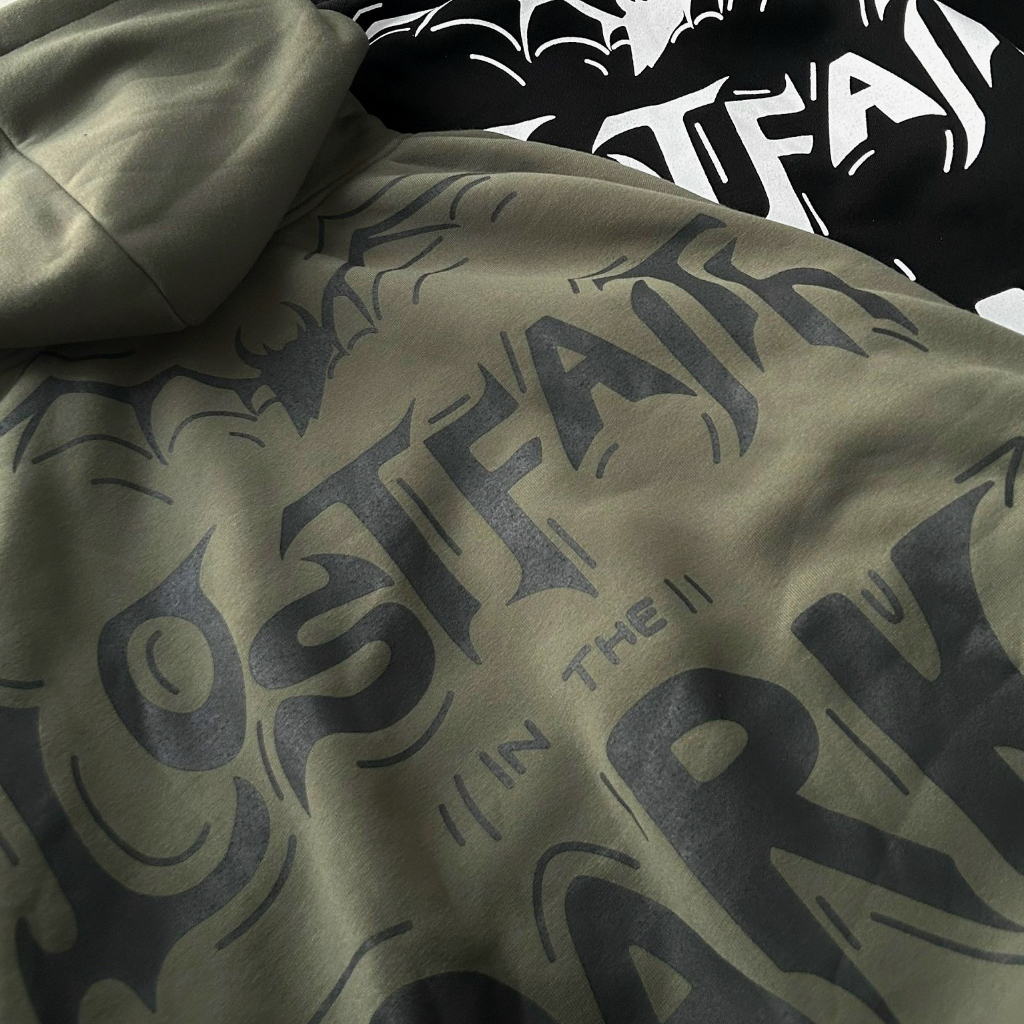 Áo Hoodie BOXY LOST For LIFE Hình In 2 Màu Unisex_SSSTore