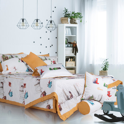 Bộ chăn ga gối cao cấp Everon Bình Minh Trong Rừng Xanh - EPC24041