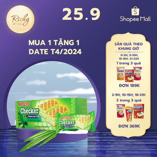 [HCM]Bánh bông lan giòn xanh Apollo Richy