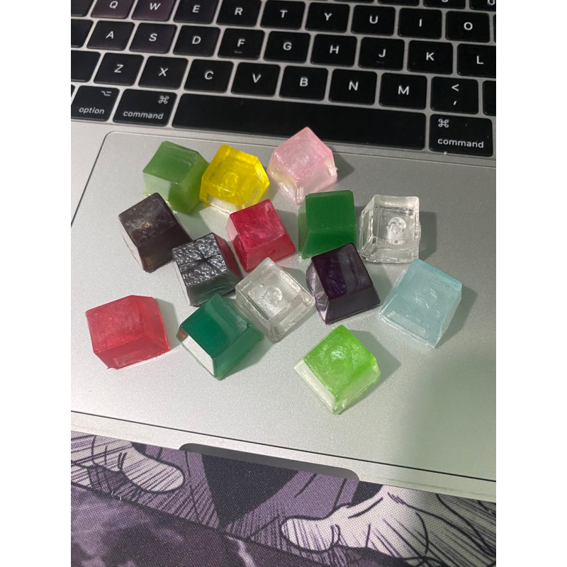 Keycap resin lấp lánh