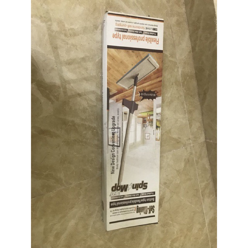 CÂY LAU NHÀ THÔNG MINH TỰ VẮT KHÔ - CHỔI LAU NHÀ DỄ DÀNG VẮT SẠCH VÀ KHÔ