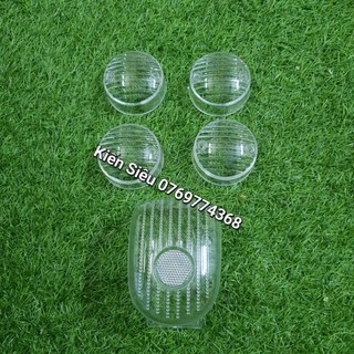 Bộ chụp đèn xi nhan trắng và chụp đèn lái xe cub mới, cub 81 mới
