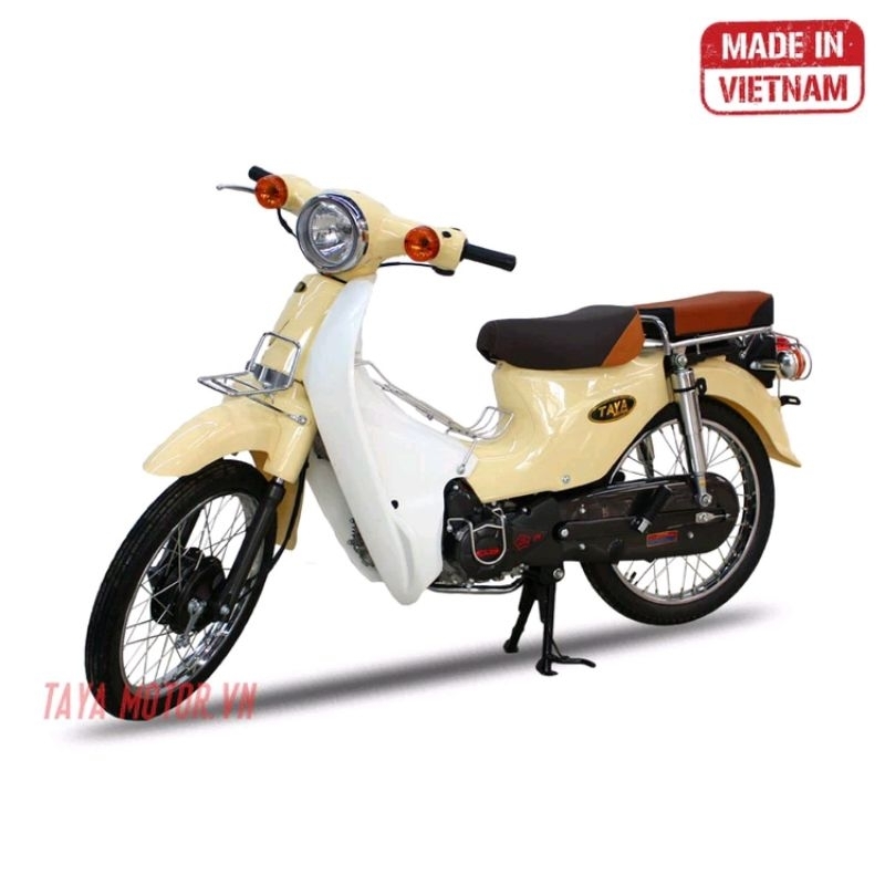 Bộ xi nhan trong suốt cub 81 đời mới, liên doanh, cub taya trước sau màu bạc