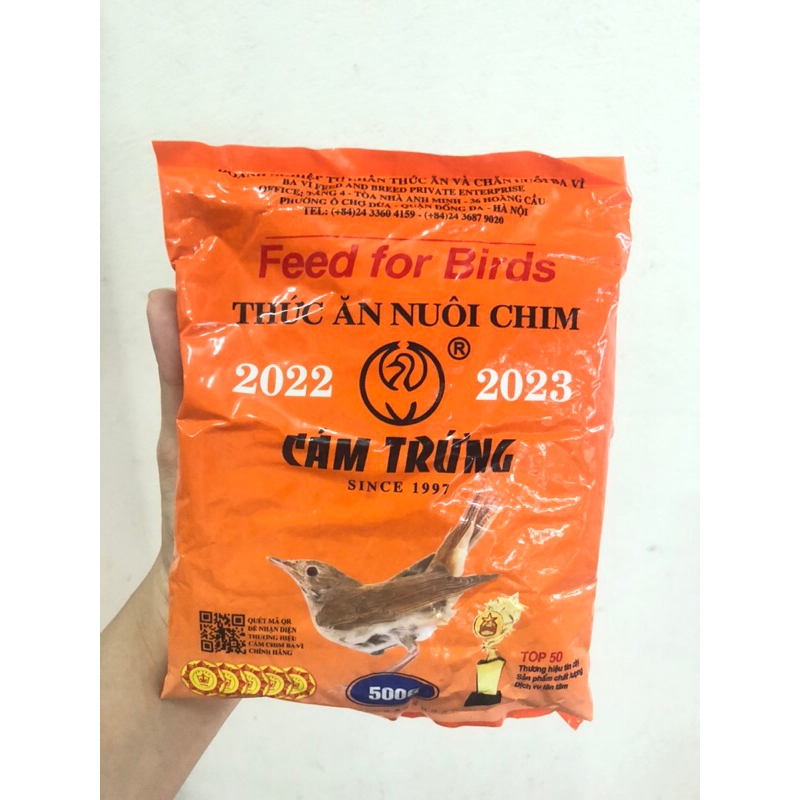Cám trứng Ba Vì 500g
