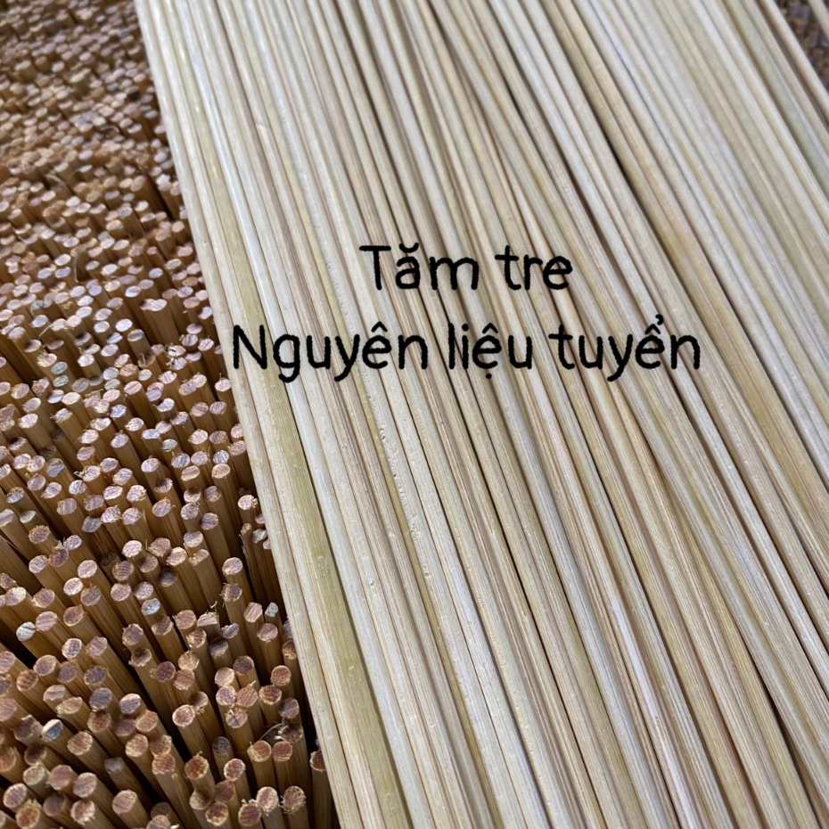 Tăm tre dài, loại trắng đẹp, làm handmade, dài khoảng 50~80cm, mô hình DIY, mô hình tăm tre, hàng xử lý mốc