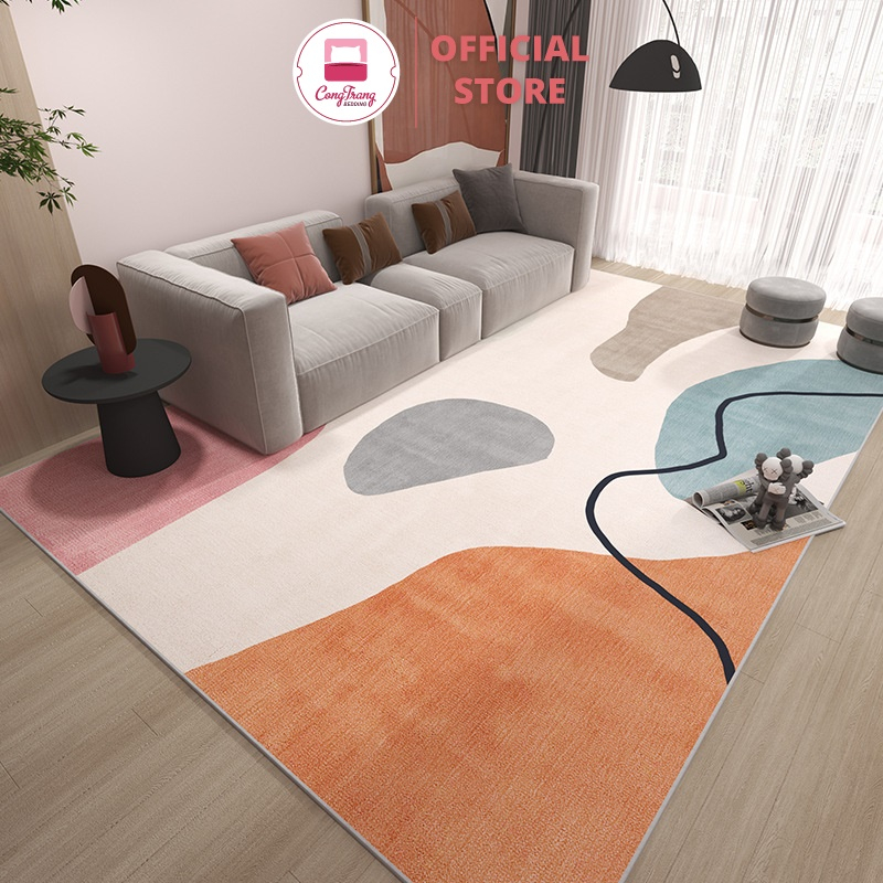 Tặng Thảm Lau Chân - 100 Mẫu Thảm 2m x 3m Thảm Nỉ Bali Trải Sàn Trải Phòng Khách, Phòng Ngủ Sang Trọng