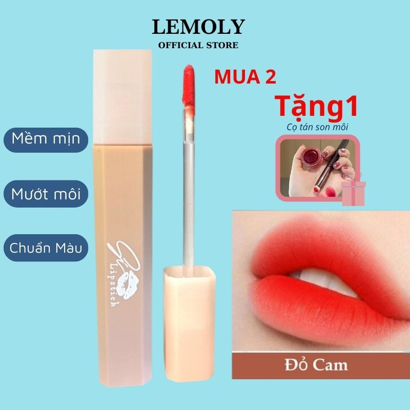 Son Si Lipstick Siêu Lì, Không Chì, Không Lem,Không Trôi - Màu Đẹp An Toàn Từ Thiên Nhiên