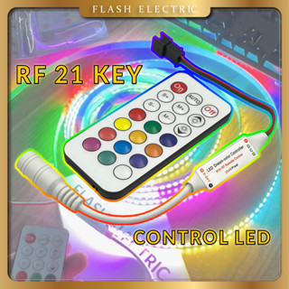 Mạch điều khiển led WS2812 | WS2812B | W2811 | 1903 từ xa Led Dream 21 key 5-24VDC ( remote RF điều khiển xuyên tường ))