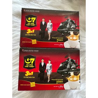 Cà phê sữa hoà tan g7 3in1 hộp 16 gói x 18g- trung nguyên