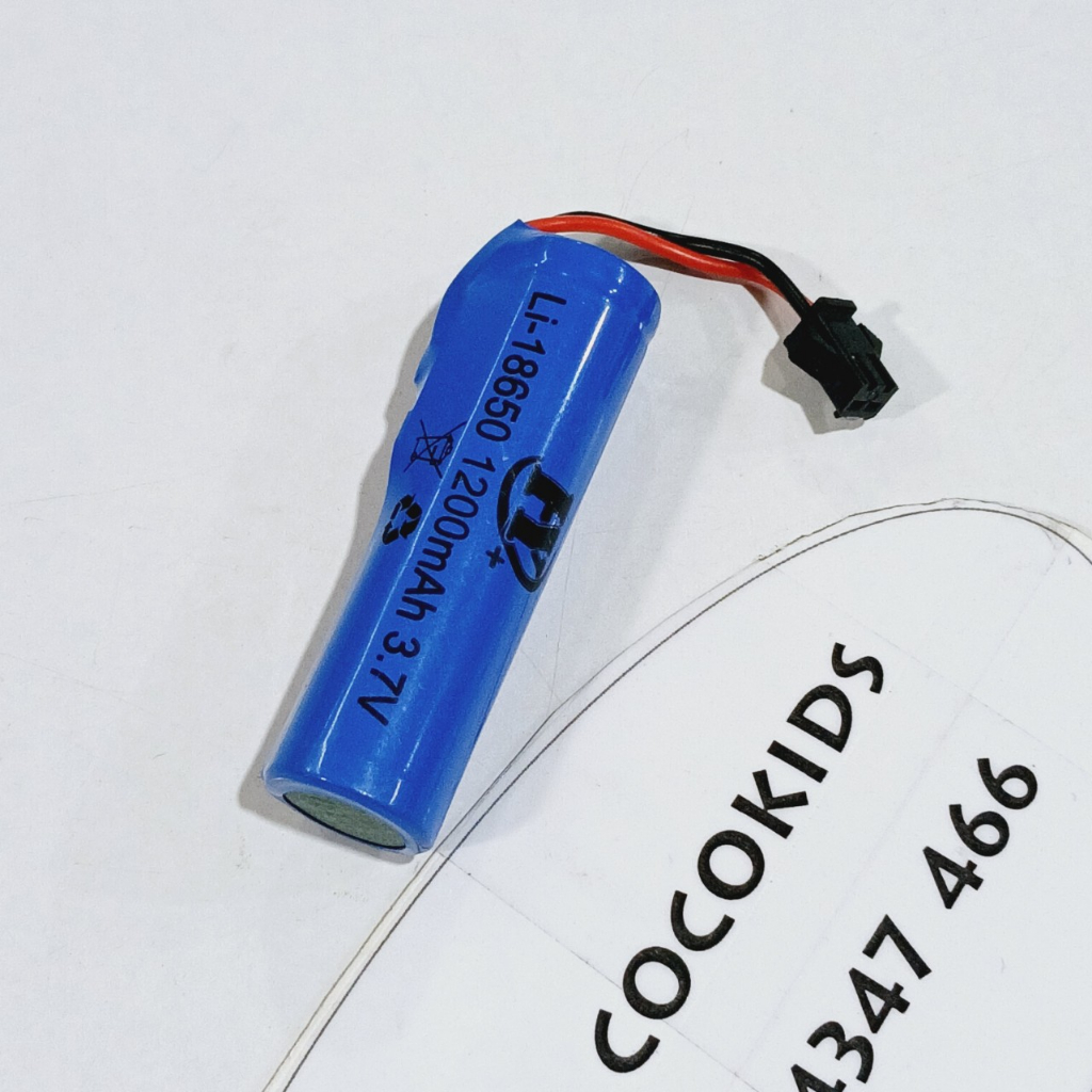 Pin sạc cho đồ chơi Li ion 18650 / 1200mAh