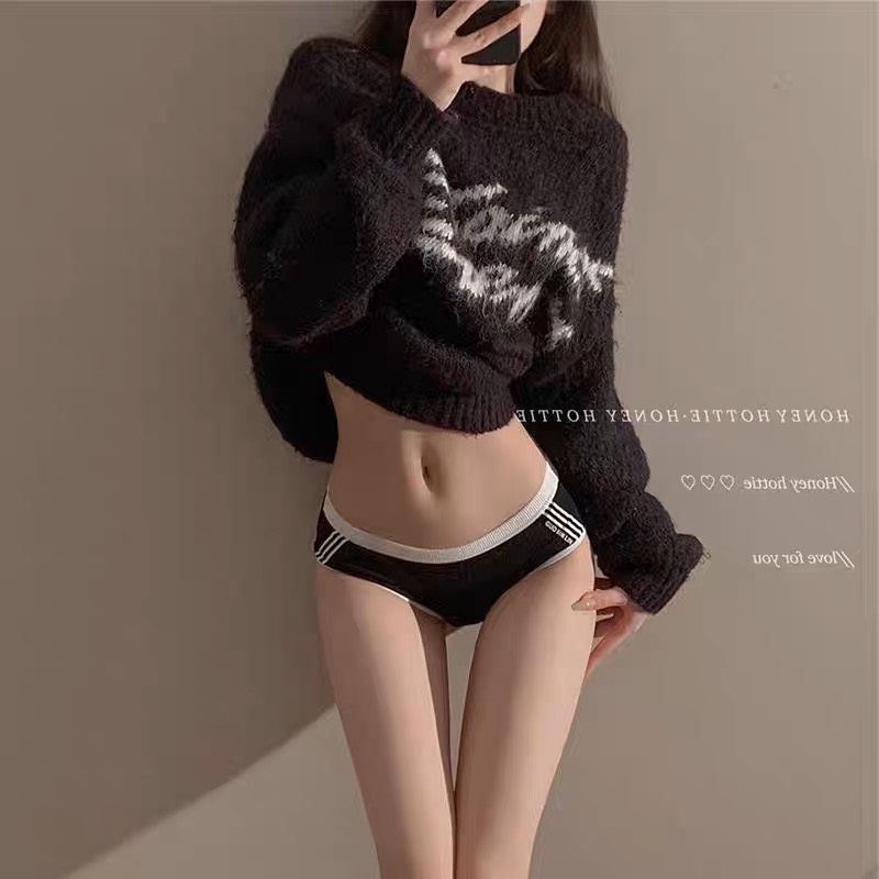 Quần Lót Nữ Cotton Sweet Cool phối sọc thể thao trẻ trung gợi cảm ms 685