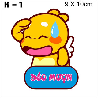 Sticker hình dán Siêu Cute ,dễ thương