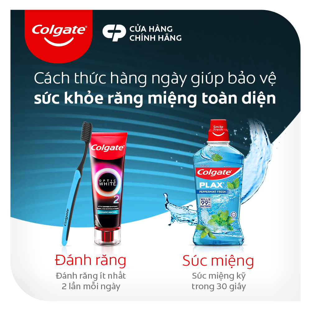 Bộ 4 Bàn chải Colgate SlimSoft Charcoal than hoạt tính kháng khuẩn siêu mềm mảnh