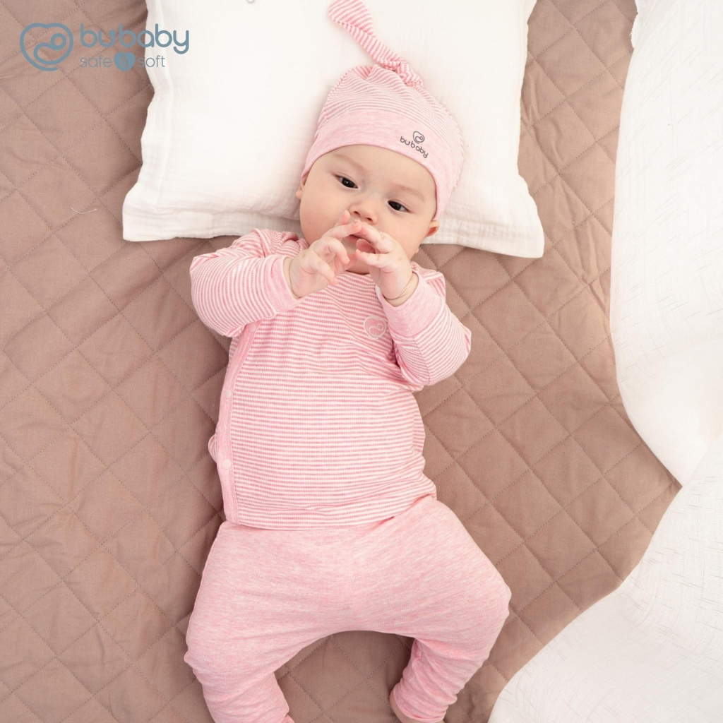 - Bộ dài tay cài chéo Joyful cho bé trai bé gái sơ sinh