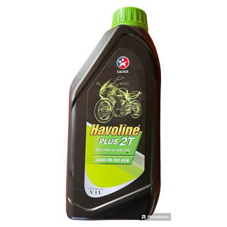 Dầu nhớt havoline plus 2t, dùng để bôi trơn động cơ 2 thì.