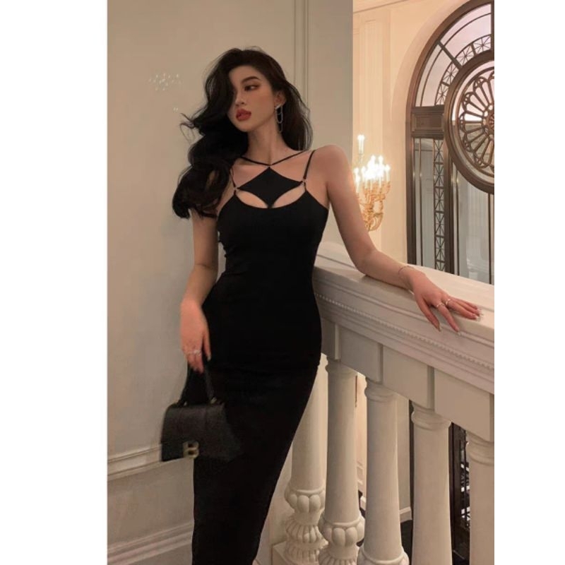 Đầm body dây cut out gợi cảm sexy hàng thiết kế caremcarem
