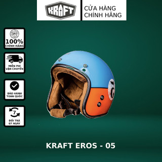 Nón bảo hiểm 3/4 KRAFT EROS V2 - 05
