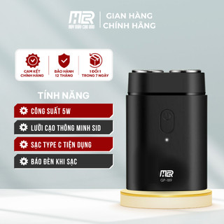  máy cạo râu mini Elept MN-585 và GENPAI GP189 máy cạo râu mini sạc type-c 