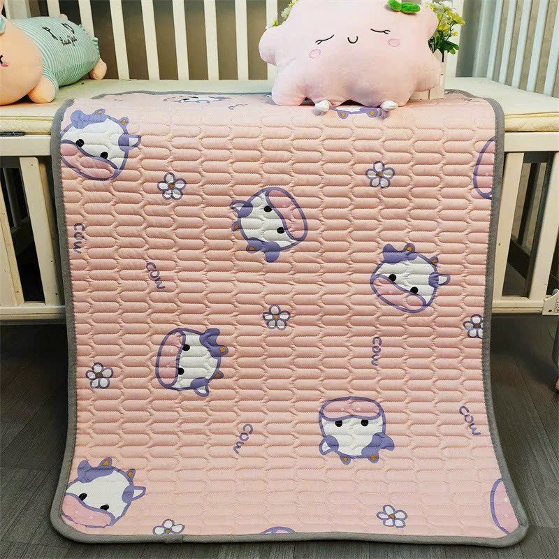 Miếng lót chống thấm cho bé 50cm x 70cm, thấm hút nhanh, khô thoáng cho da, tấm lót chống thấm giường và nôi cho bé