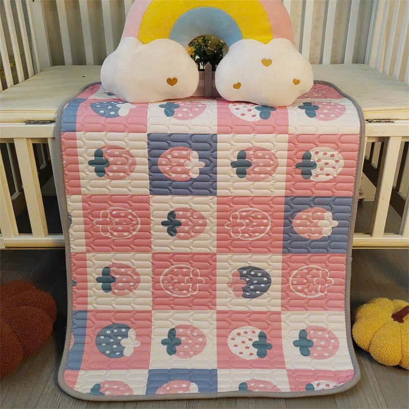 Miếng lót chống thấm cho bé 50cm x 70cm, thấm hút nhanh, khô thoáng cho da, tấm lót chống thấm giường và nôi cho bé