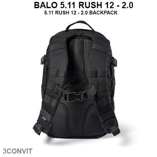 Balo chiến thuật đa năng 5.11 model 2.0 Rush 12