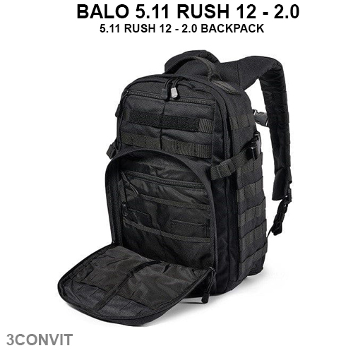 Balo chiến thuật đa năng 5.11 model 2.0 Rush 12