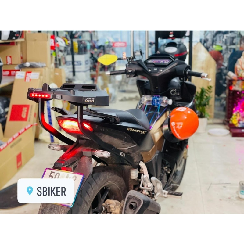 4 Nút Cao Su Cảng Givi Hrx Z822 Đế M7mns có đèn hậu