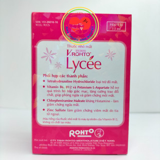 Nước nhỏ mắt LyCee Hồng