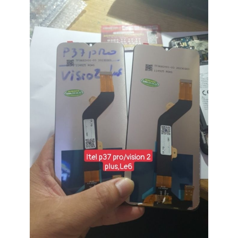 màn hình Itel P37 pro,Vision 2 plus 2023/le6