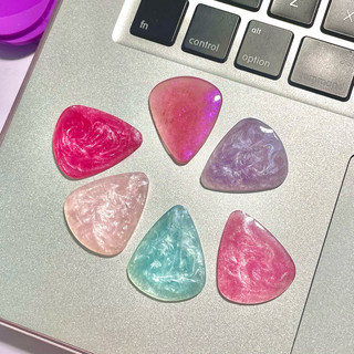 Pick Guitar, Móng Gảy Đàn, Phím Gảy Đàn Guitar Ukulele Nhựa Acrylic Custum GD01
