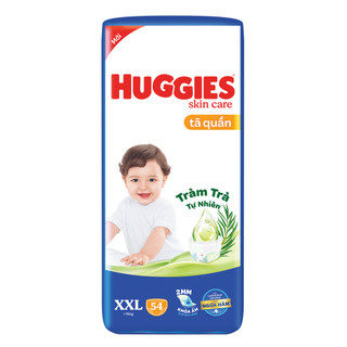 Tã quần huggies skincare super jumbo m76/l68/xl60/xxl54