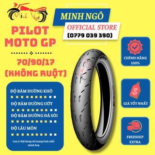 Vỏ michelin pilot moto gp 70/90-17 m/c tl - vỏ không ruột