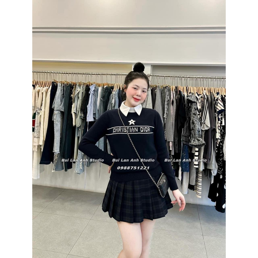 ÁO LEN DÀI TAY DIO CHẤT ĐẸP TAG MAC CHUẨN QCL1