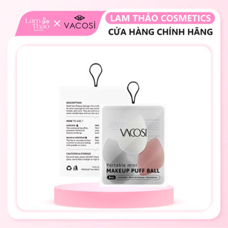 Set 3 Bông Mini Blender Vacosi Mordern Mini Make Up Puff Ball