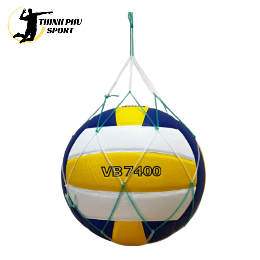 Banh bóng chuyền thăng long 7400 7000 vinasport đạt chuẩn vfv thi đấu ( tặng túi lưới và kim bơm )