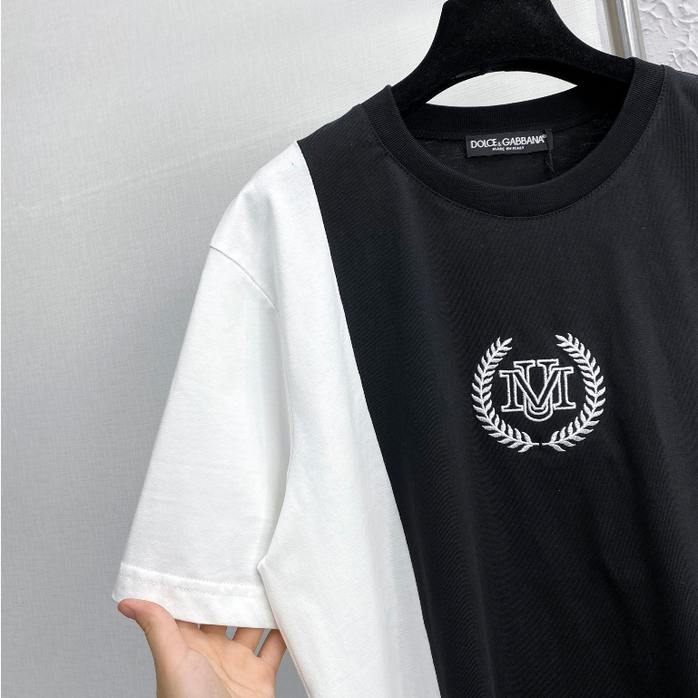 Áo Phông Tay Lỡ In Logo MU dành cho nam nữ, Chất Cotton Khô Cực Chất💖Áo Thun Phối Viền Đen Trắng Form Rộn