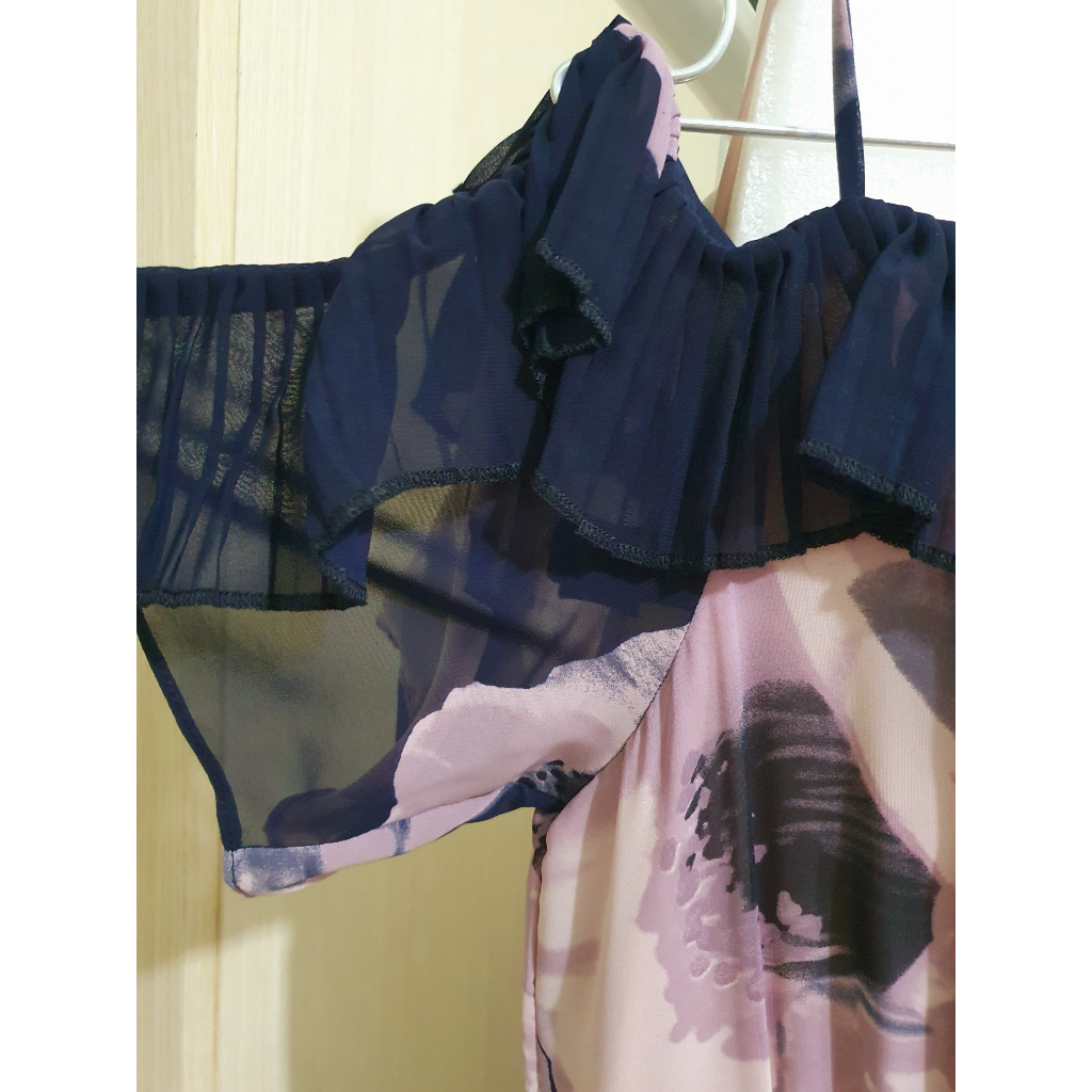 Thanh lý đầm maxi Elise đi biển size L