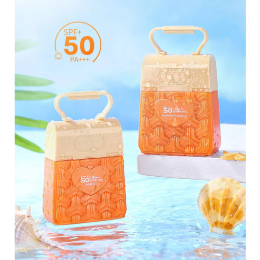 Kem Chống Nắng Túi Xách Cho Mặt SPF50 + TVLV siêu đẹp