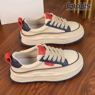 Giày thể thao sneaker nữ độn đế 6 phân phối màu đẹp hack dáng