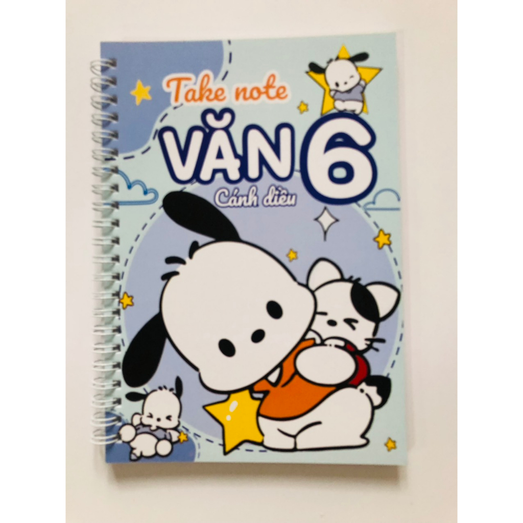 Sổ Giấy Lò Xo Take Note Văn 6 Cánh Diều TUANVIET BOOKS cỡ A5 (Phiên Bản Mới Nhất)