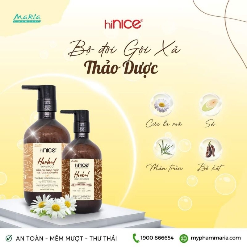 Combo dầu gội hàng đặt live