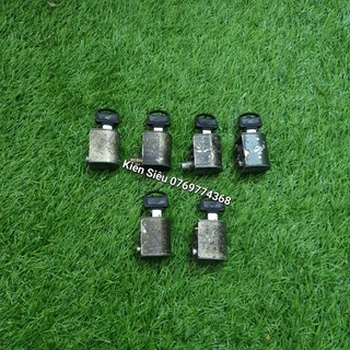 Ổ khóa cổ xe cub hàng zin rã xe