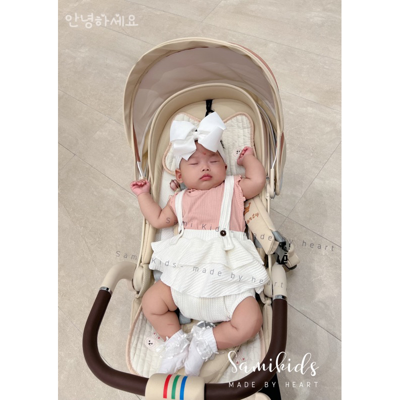 Váy yếm cho bé gái phong cách Hàn 4-13kg SAMIKIDS